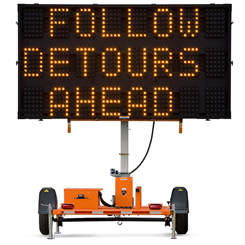 Three Line Message Signs