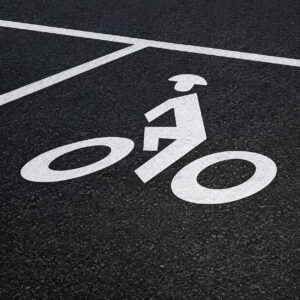 Preformed Thermo Bike Lane Symbols