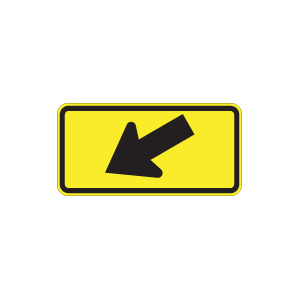 Traffic Sign | W16-7P