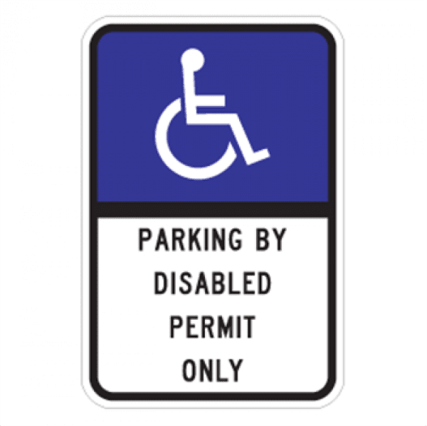 Disabled Parking Sign | R7-8FL