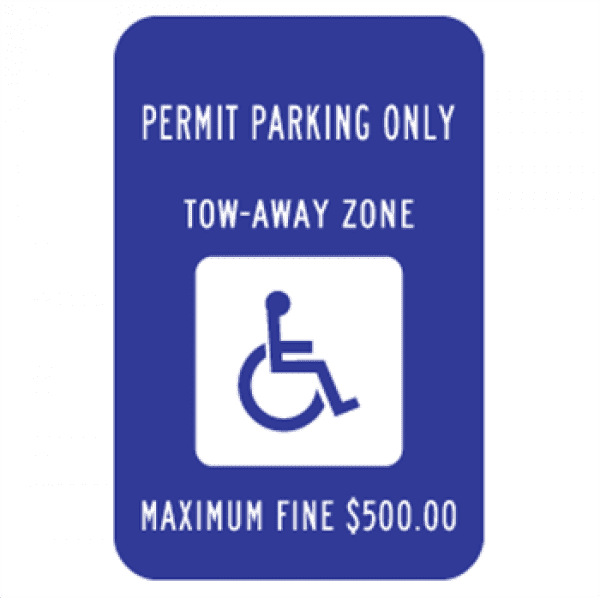 Permit Parking Sign | R7-8GA