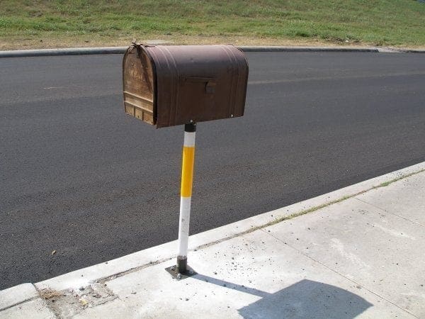 Shur-Tite Single Mailbox Support