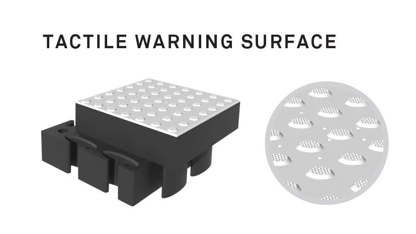 tactile warning surface