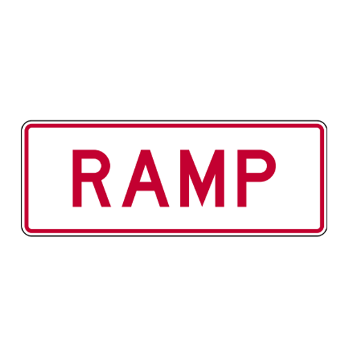 R5-1TP Ramp Sign