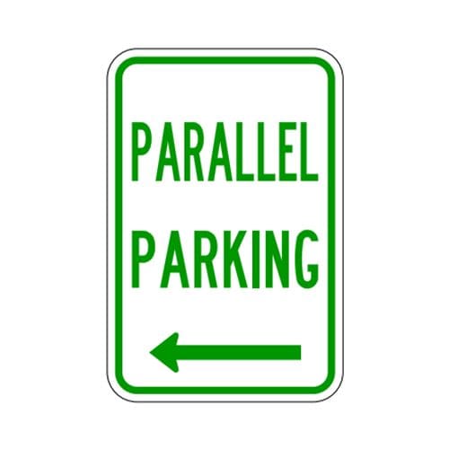 R7-11TL Parallel Parking Sign