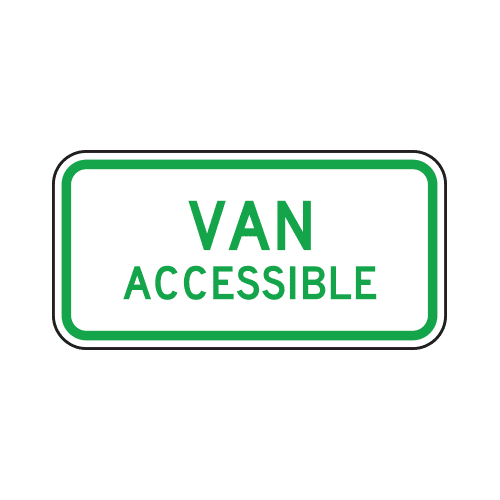 R7-8P Van Accessible Sign