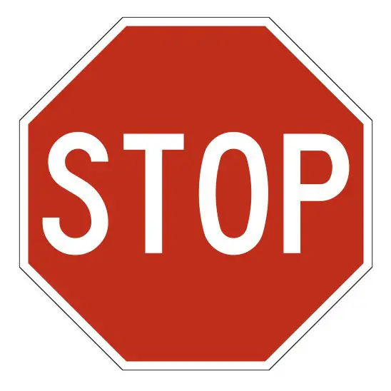 R1-1 Stop Sign