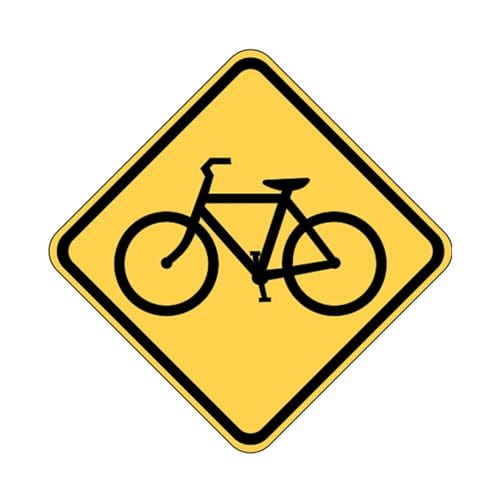 W11-1 Bicycle Sign