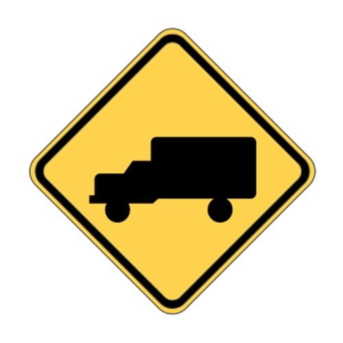 W11-10 Truck Sign