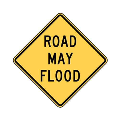 W8-18 Road May Flood Sign