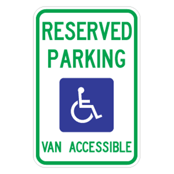 Reserved Parking Sign