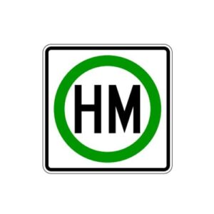 R14-2 Hazardous Materials Route Sign