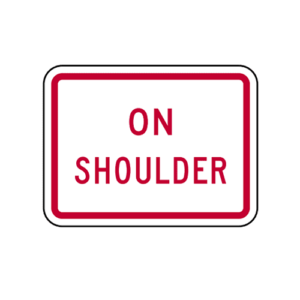 R8-3iTP On Shoulder Sign
