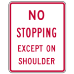 R8-6-No-Stopping-Except-on-