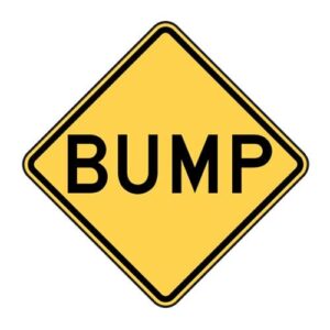 W8-1 Bump Sign