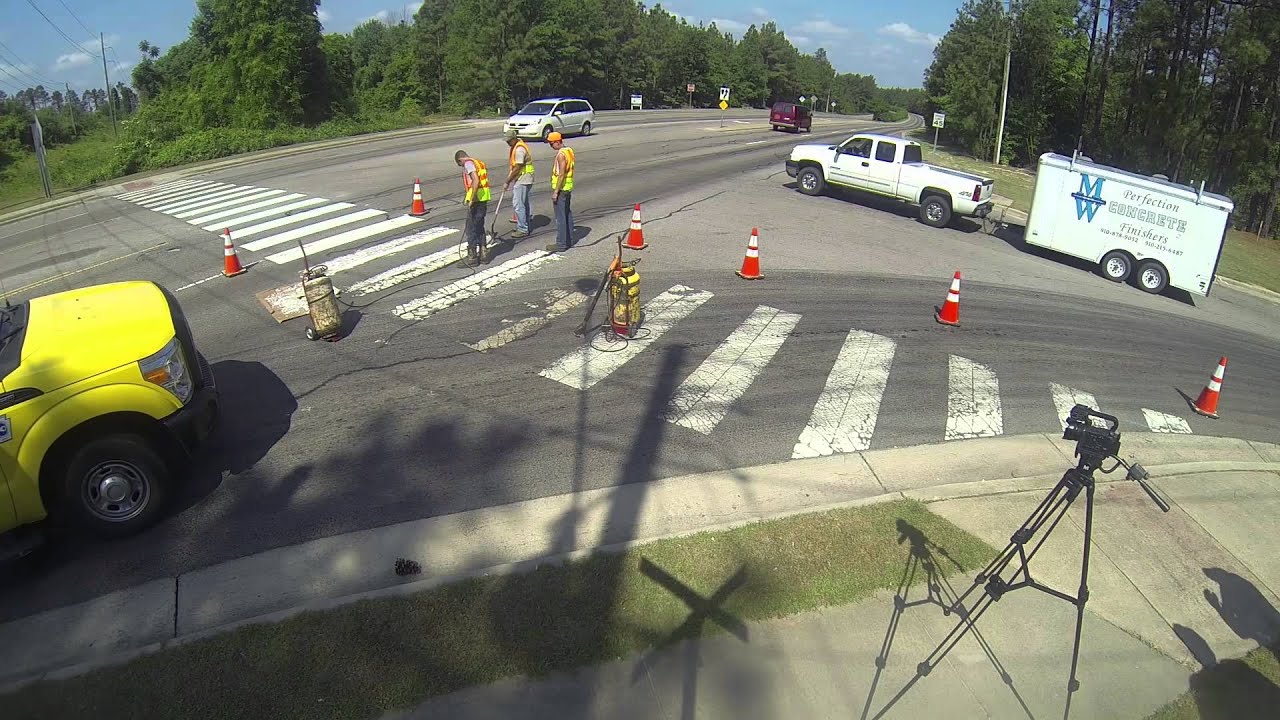 Crosswalk Application Timelapse