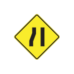 W4-2 Traffic Sign