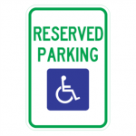Reserved Parking Sign | R7-8
