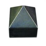 Square Sign Post Pointed Cap - 2 inch