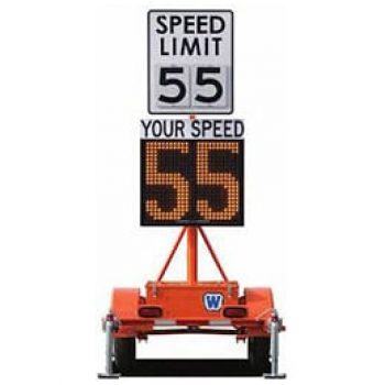 radar speed sign trailer