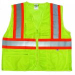 Class 2 Reflective Lime Safety Vest