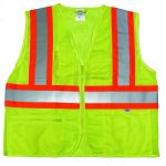 Class 2 Reflective Lime Safety Vest