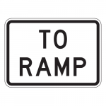 R1-2bTP To Ramp Sign