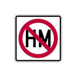 R14-3 Hazardous Material Prohibited Sign