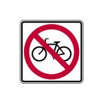 R5-6 No Bicycles Sign
