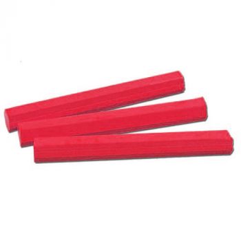 Red lumber crayon
