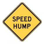 W17-1 Speed Hump Sign